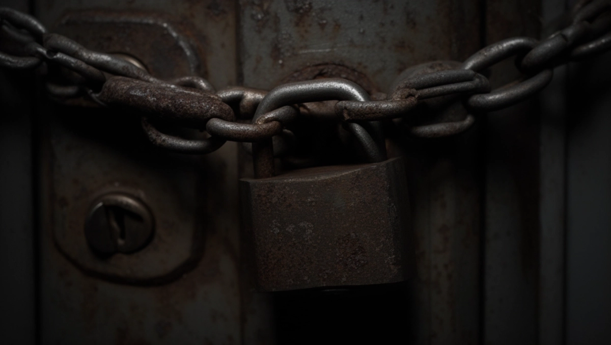 Blokada klamki drzwi