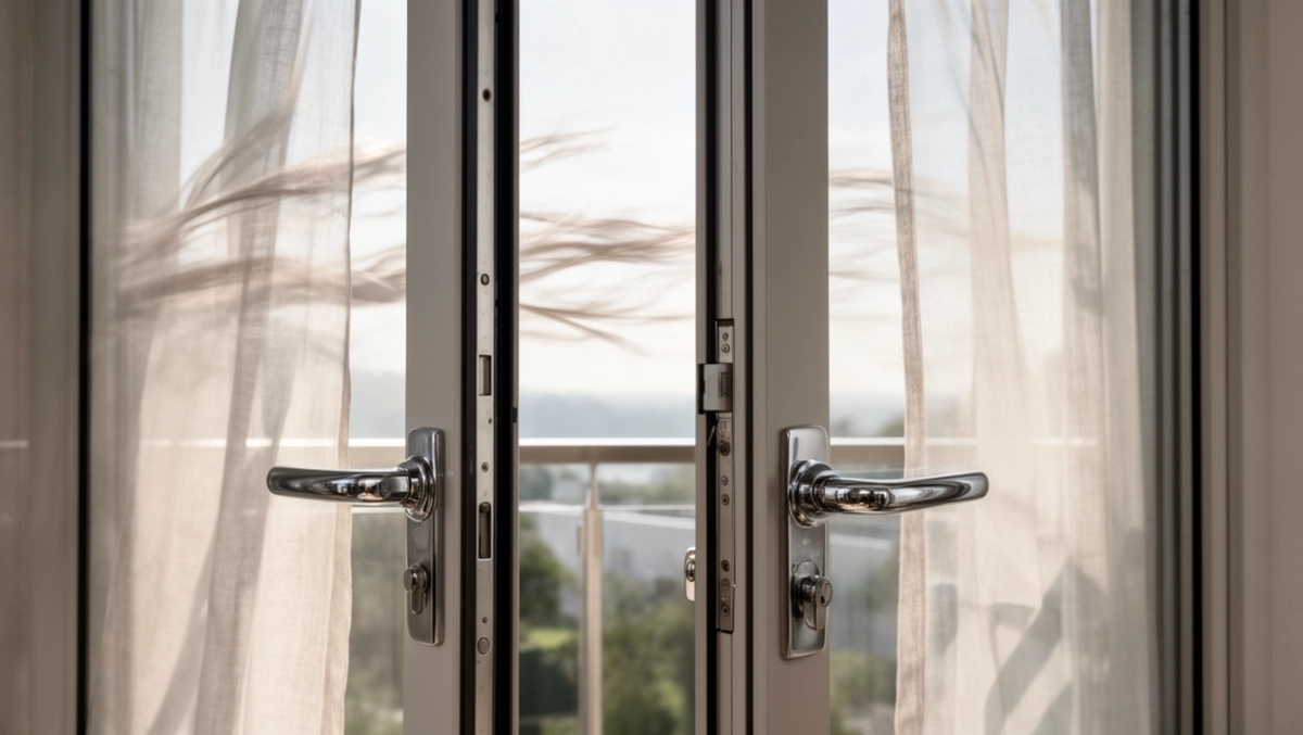 drzwi balkonowe klamka z dwóch stron