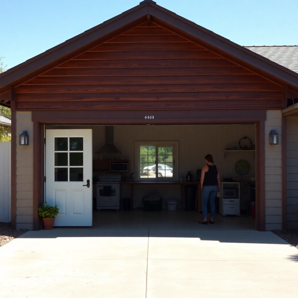 Garaż Z Pomieszczeniem Gospodarczym Bez Pozwolenia