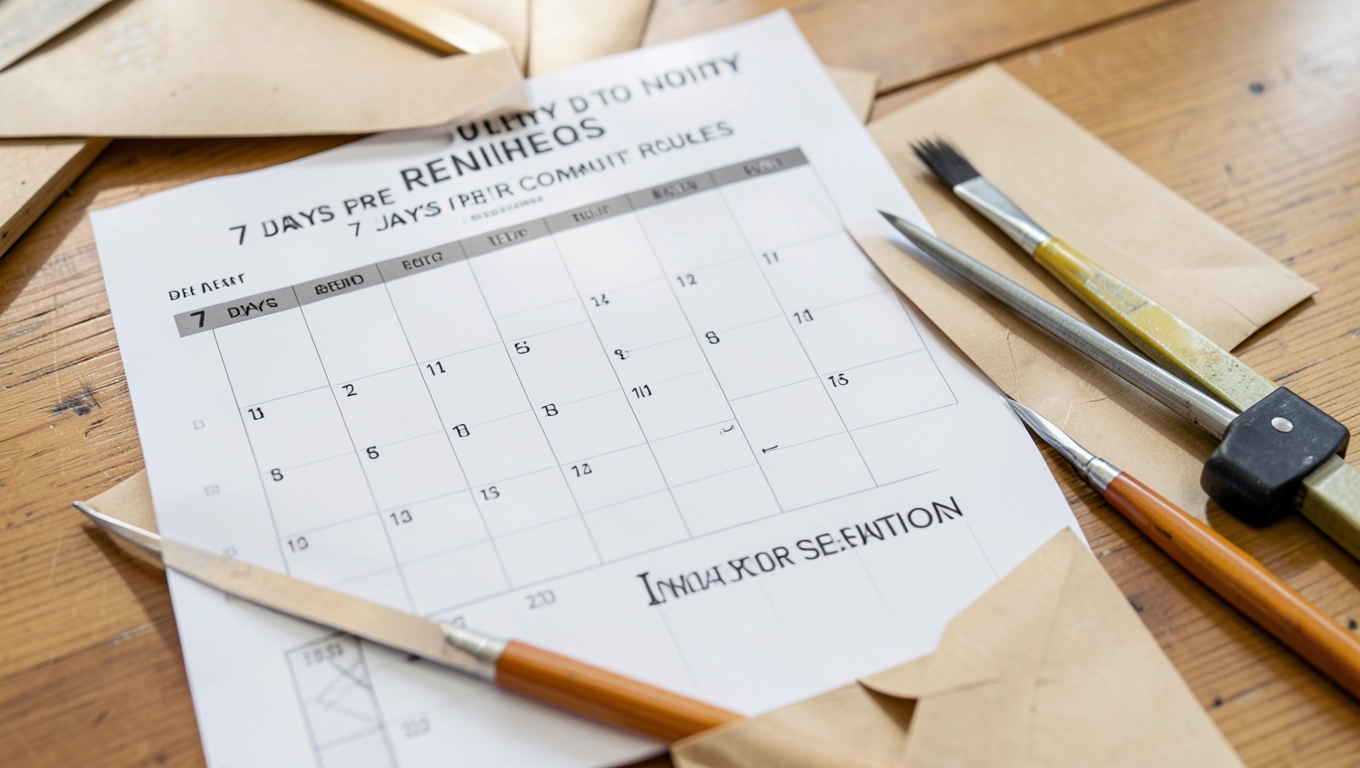 Obowiązki właściciela przy zawiadomieniu o remoncie