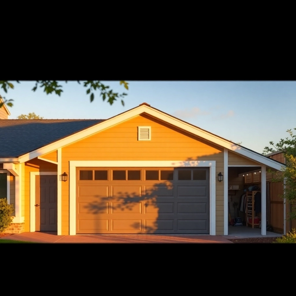 Projekt Garażu Dwustanowiskowego Z Pomieszczeniem Gospodarczym