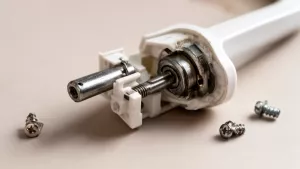 Budowa klamki okiennej