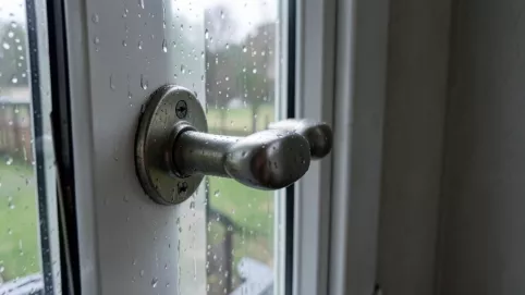 drzwi balkonowe klamka się obraca