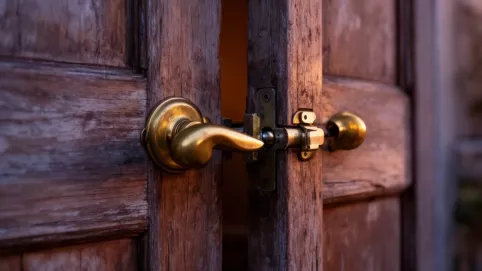 Drzwi nie zamykają się na klamkę