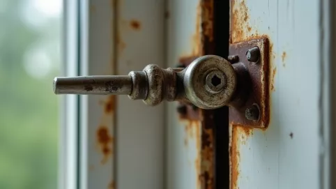 Gdzie jest blokada obrotu klamki w oknie