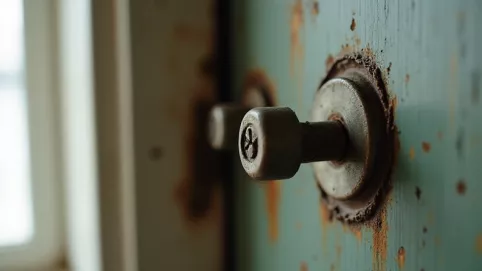 Jak naprawić opadajaca klamkę w drzwiach