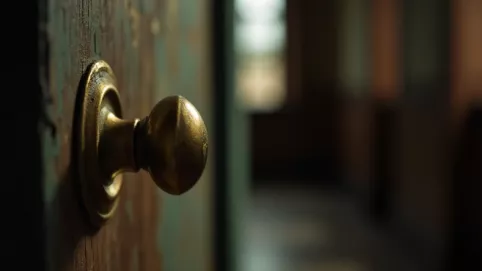 Jak obrócić klamkę w drzwiach