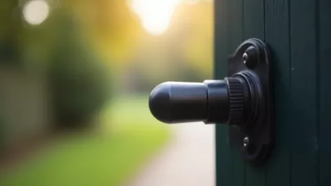 Jak zablokować klamkę w furtce