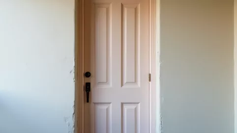 Jaki kolor drzwi wejściowych do mieszkania w bloku