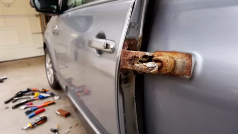 wymiana klamki nissan qashqai